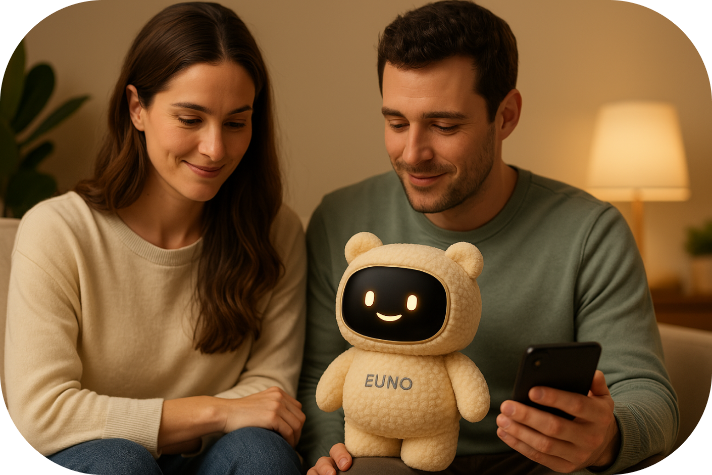 Famille utilisant Euno