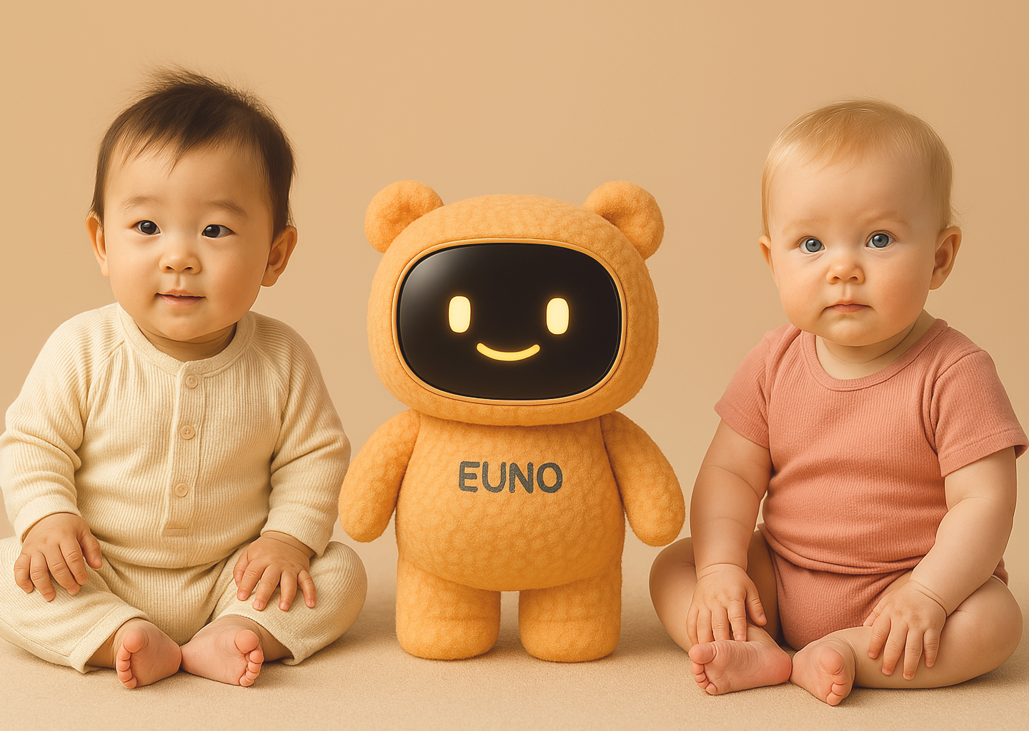 Euno compagnon robot avec enfants