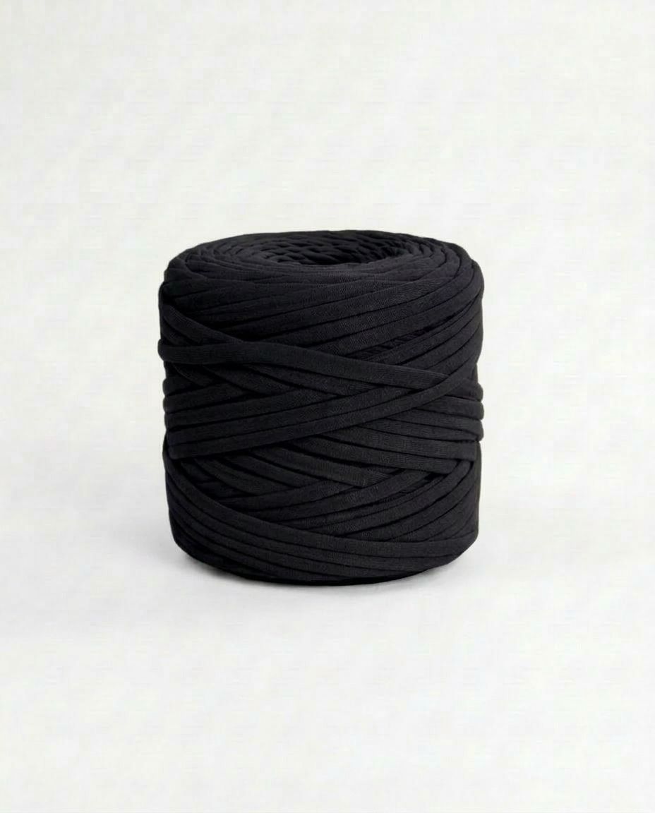 Bobine de Fil Trapilho Premium – Noir Intense